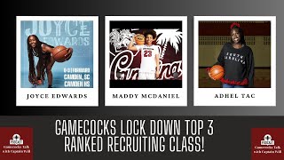 South Carolina Womens Basketball Locks Down the 3 Ranked Recruiting Class [upl. by Esinal]