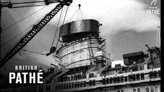 Ships In The Clyde AKA Clyde Shipbuilding 1948 [upl. by Colette]