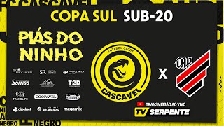 CASCAVEL X ATHLETICO  COPA SUL SUB20 [upl. by Yr]