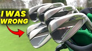 High Handicapper Heaven Taylormade Golf Stealth Iron Review [upl. by Schreibe]