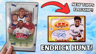 NEW Topps UCC Flagship 202425 hobby box opening Looking for Endrick [upl. by Tnarud]