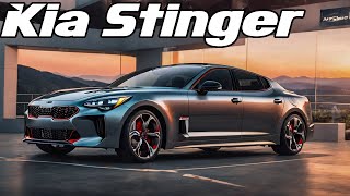 Revitalizing Elegance KIA Stinger Sedan Redesign Concept 2025 [upl. by Finnie]