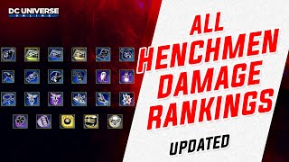 DCUO Every Henchmen Trinket Ranked [upl. by Nichani]