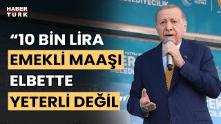 Cumhurbaşkanı Erdoğandan emekli maaşı açıklaması [upl. by Ardehs808]