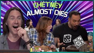 Chetney ALMOST Dies Critical Role Campaign 3  Episode 113 [upl. by Krahling]