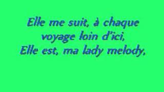 Tom Frager  Lady Mélody  lyrics [upl. by Ahseal813]