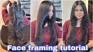 How to  Feather Hair cut कैसे करे  घर बैठे सिखे बहोत ही आसान तरिखेसे  layer Hair style at home [upl. by Grekin]