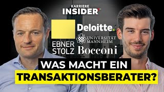 Von der Uni Mannheim zum Partner in der Transaktionsberatung bei RSM Ebner Stolz  Karriere Insider [upl. by Crofton]