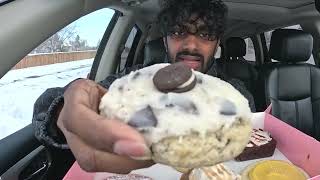 Eating Oreo Cream Cookie தமிழ்  Tamil Food Review  Chennai  Tamil Food Vlog  Eating Desserts [upl. by Udele770]