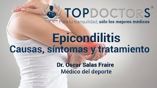 Epicondilitis o codo de tenista Causas síntomas y tratamiento [upl. by Eden]