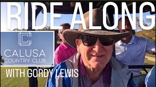 Calusa Country Club RIDE ALONG with Gordy Lewis New Golf Resort in Lakewood Ranch [upl. by Aztinaj]