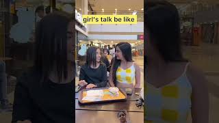 girls talk 😂shortvideo [upl. by Revolc]