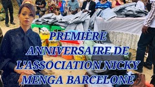 PREMIER ANNIVERSAIRE DELASSOCIATION NICKY MENGA BARCELONE [upl. by Kavita508]