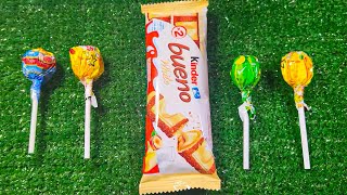 Satisfying Asmr Lollipops candy and chocolate Opening video Yummy candy Unboxing part 16 [upl. by Omixam]