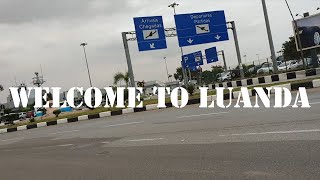 Landing in Luanda Angolal Africa [upl. by Scheer]