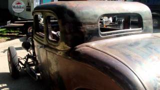 32 ford 5 window coupe flathead merc [upl. by Dorkus860]