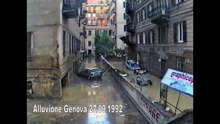 🏴󠁧󠁢󠁥󠁮󠁧󠁿 Alluvione Genova 1992 🇮🇹 [upl. by Llorre]