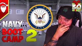 US Army Infantryman Reacts To Navy Boot Camp Part 2 [upl. by Monreal]