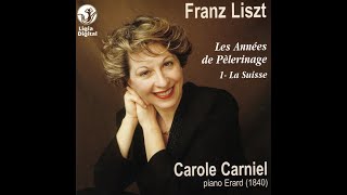 Liszt Au bord dune source  Carole Carniel Piano Erard 1840 [upl. by Oht]