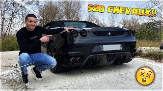 Une FERRARI F430 SPIDER ça se conduit COMME CA  😱 520 Chevaux et trop bruyant [upl. by Buchbinder]