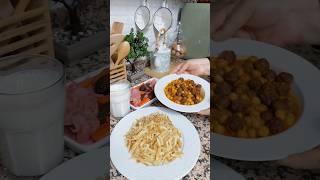 Köfteli Nohut Yemeği ve Erişte 🥘 kesfet fyp sunum yemek köfte yemektarifleri yemekvideoları [upl. by Bunting270]