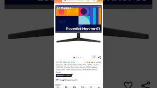 Samsung 24quotFHD Monitor ₹5899 Best Budget Gaming Display 🎮 SamsungMonitorDeal [upl. by Amoeji]