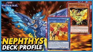 NEPHTHYS  O DECK DA DEUSA RITUAL NO MASTER DUEL  Deck Profile amp Combos [upl. by Chic]