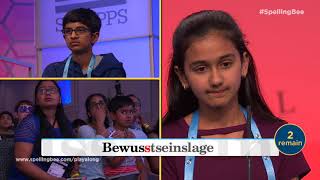 2018 Scripps National Spelling Bee Winning Moment [upl. by Laurette]