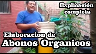 Taller completo de elaboración de abonos organicos [upl. by Carilyn]