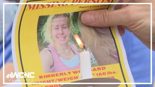 Candlelight vigil held for Morganton woman missing for 70 days [upl. by Daugherty]