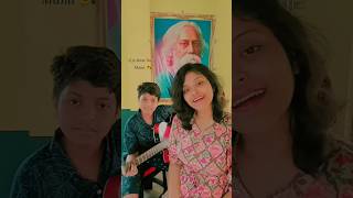 O je Mane Na Mana।। Rabindrasangeet।।Cover।।Guiter।।song music rabindrasangeet guitar jamming [upl. by Fenella]