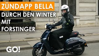 Die Zündapp Bella als GanzjahresRoller mit Forstinger [upl. by Mari210]