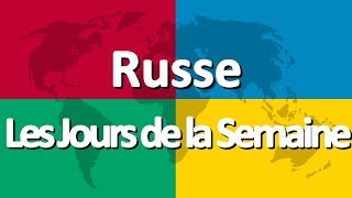 Apprendre le russe partie 1  Les Jours de la Semaine [upl. by Rivera780]