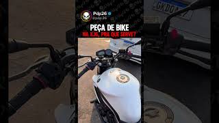 PEÇA DE BIKE NA XJ6 [upl. by Marijo]