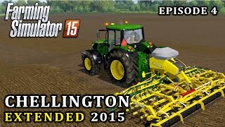 Lets Play Farming Simulator 15  Chellington Extended  Episode 4 [upl. by Algernon168]