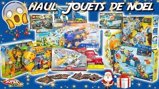 Haul de Jouets Shopping de Noel 2018 pour garçons et filles Toys Kids Super Héros et Compagnie [upl. by Farmann]