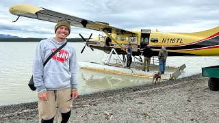 4 Days in Remote Alaska  Float Planes Salmon and Glacier Lakes [upl. by Drawyeh]