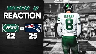 Jets vs Patriots Post Game FAN REACTION [upl. by Ayekin317]