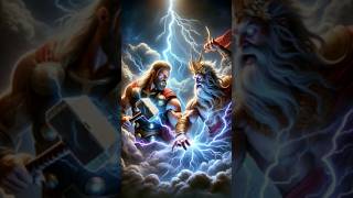 Thor Vs Zeus Who would win Thor zeus godofthunder godofwar epicmythologymatrix [upl. by Marcell]