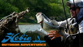 Big Bass on the Brazos River  S08E05  Hobie Outdoor Adventures [upl. by Ecyob623]