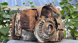 Restoring My Grandfathers 60 Year Old STIHL Saw To Better Than When It Left The Factory [upl. by Hsekar]