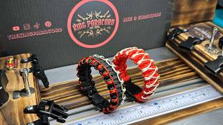 Solomon knot Paracord bracelet colorful models paracordbracelet handmade diyparacord knot diy [upl. by Studley281]