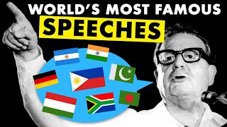 The Worlds Most Famous Speeches chosen by YOU [upl. by Rehnberg]