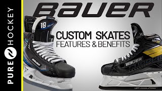 Bauer Custom Skates  Features and Benefits [upl. by Isnan138]