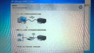 HP Office Jet 6500A Plus WIFI printer [upl. by Ddene]