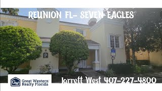 Reunion FL home condo townhouse for sale Jarrett West 4072274800 Orlando [upl. by Iralav]