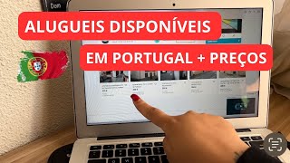 PREÇOS DOS ALUGUÉIS DISPONÍVEL EM PORTUGAL 🇵🇹 portugal [upl. by Alex172]