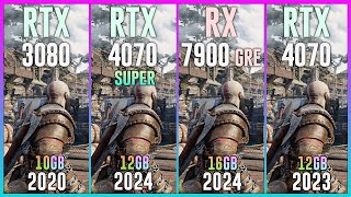 RTX 3080 vs RTX 4070 SUPER vs RX 7900 GRE vs RTX 4070  Test in 25 Games [upl. by Fleck147]