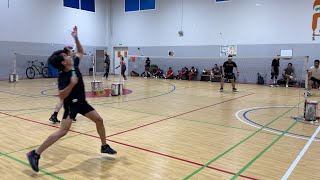 iAms  Joey VS Prial  Cris Edd  BadMan Enthusiast  09 November 2024 Badminton Queuing Doha Qatar [upl. by Reta]