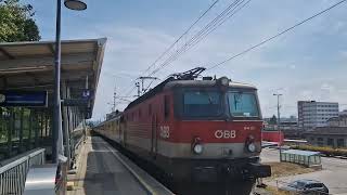 Durchfahrt des Schnellzug 13154 quotOptima Expressquot am 01092024 um 1225 in Villach Hbf [upl. by Ruprecht]